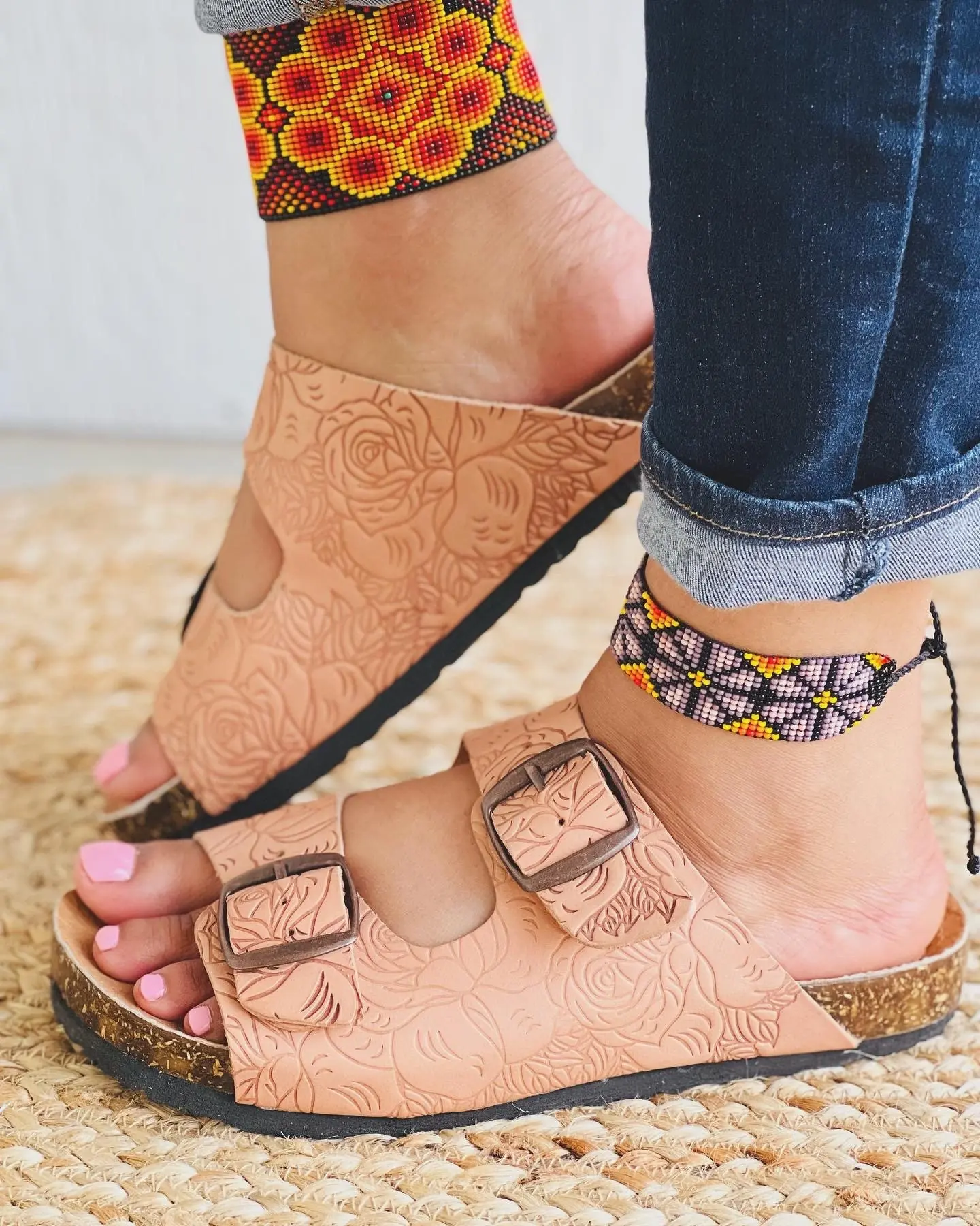 Huarache Sandal Mexican Style Boho Hippie All Sizes